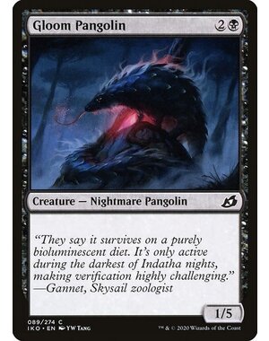 Magic: The Gathering Gloom Pangolin (089) Lightly Played Foil