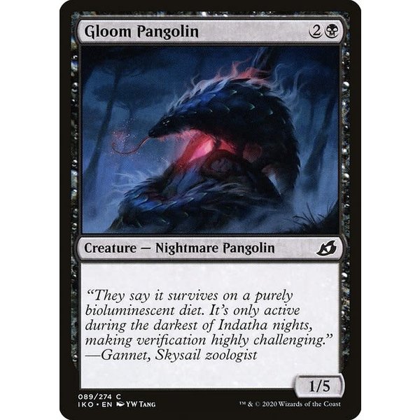 Magic: The Gathering Gloom Pangolin (089) Lightly Played Foil