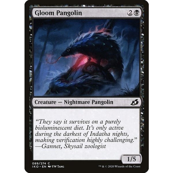 Magic: The Gathering Gloom Pangolin (089) Lightly Played