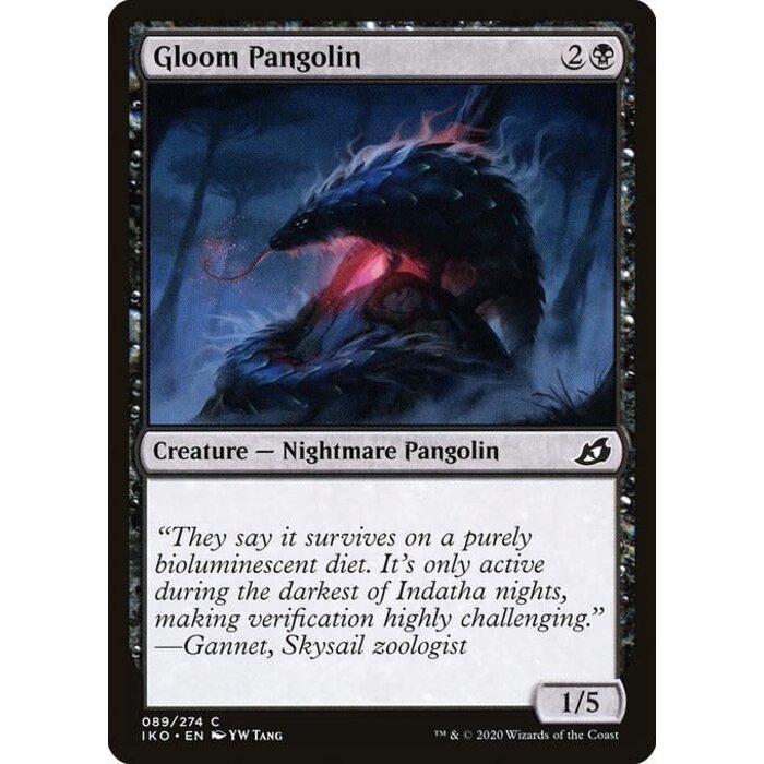 Magic: The Gathering Gloom Pangolin (089) Lightly Played