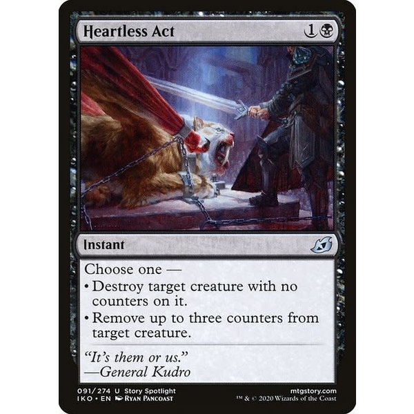 Magic: The Gathering Heartless Act (091) Near Mint