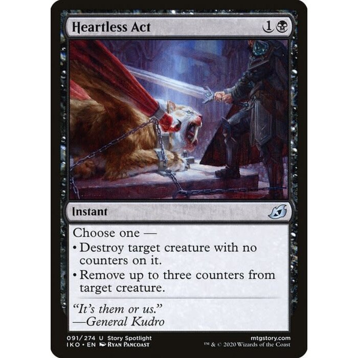 Magic: The Gathering Heartless Act (091) Near Mint