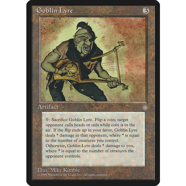 Magic: The Gathering Goblin Lyre (319) Lightly Played