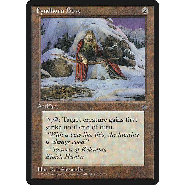 Magic: The Gathering Fyndhorn Bow (318) Lightly Played