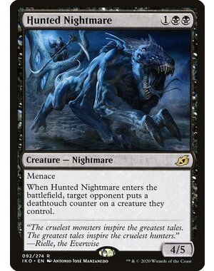Magic: The Gathering Hunted Nightmare (092) Lightly Played