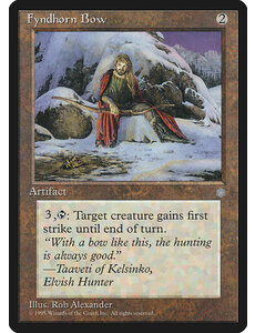 Magic: The Gathering Fyndhorn Bow (318) Moderately Played