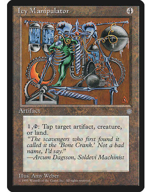 Magic: The Gathering Icy Manipulator (322) Moderately Played