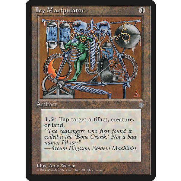 Magic: The Gathering Icy Manipulator (322) Moderately Played