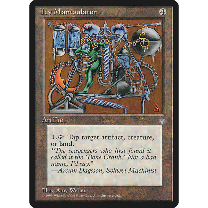 Magic: The Gathering Icy Manipulator (322) Moderately Played