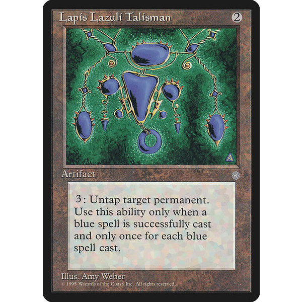 Magic: The Gathering Lapis Lazuli Talisman (327) Moderately Played
