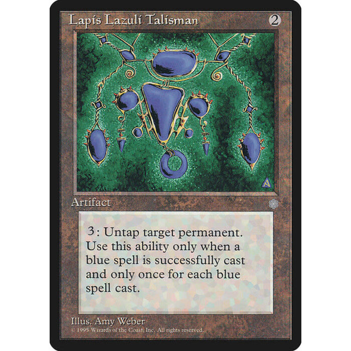 Magic: The Gathering Lapis Lazuli Talisman (327) Moderately Played