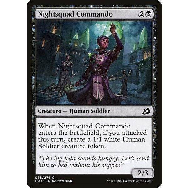 Magic: The Gathering Nightsquad Commando (098) Lightly Played Foil