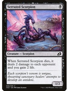 Magic: The Gathering Serrated Scorpion (099) Lightly Played