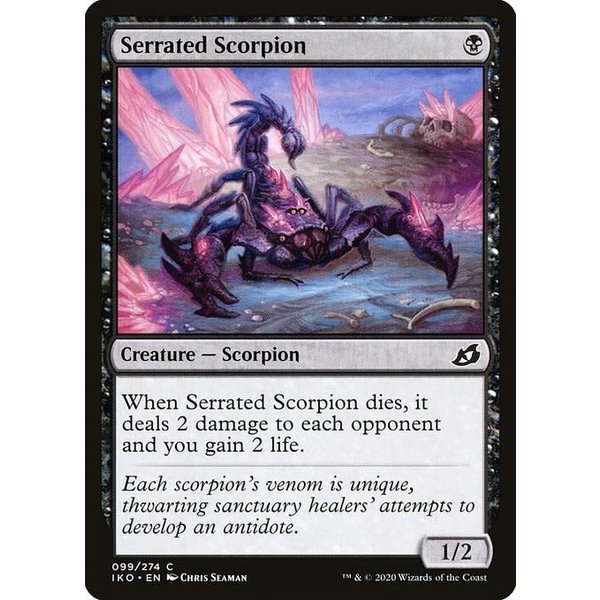 Magic: The Gathering Serrated Scorpion (099) Near Mint Foil