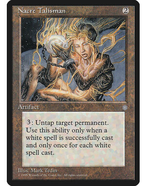 Magic: The Gathering Nacre Talisman (329) Heavily Played