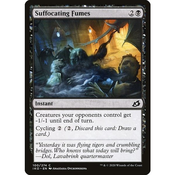 Magic: The Gathering Suffocating Fumes (100) Lightly Played