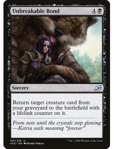 Magic: The Gathering Unbreakable Bond (101) Lightly Played Foil