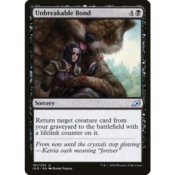 Magic: The Gathering Unbreakable Bond (101) Lightly Played Foil