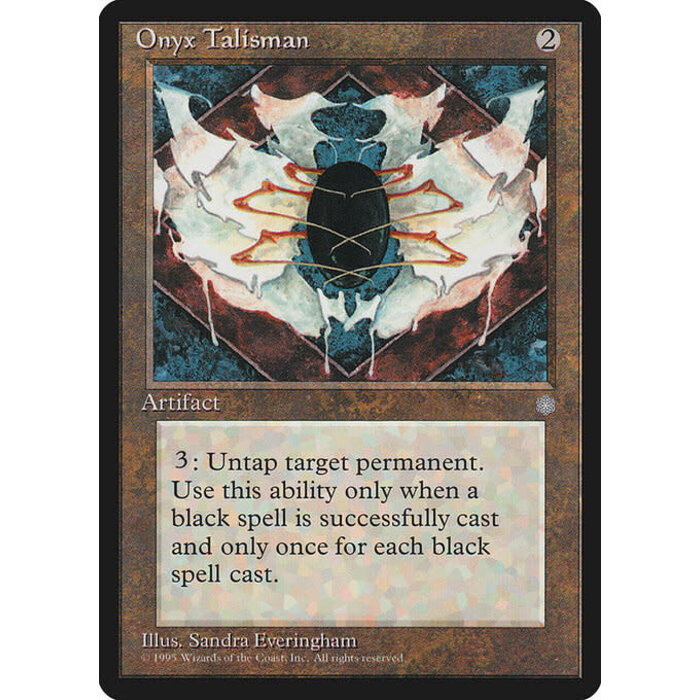 Magic: The Gathering Onyx Talisman (331) Lightly Played