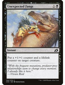 Magic: The Gathering Unexpected Fangs (102) Lightly Played