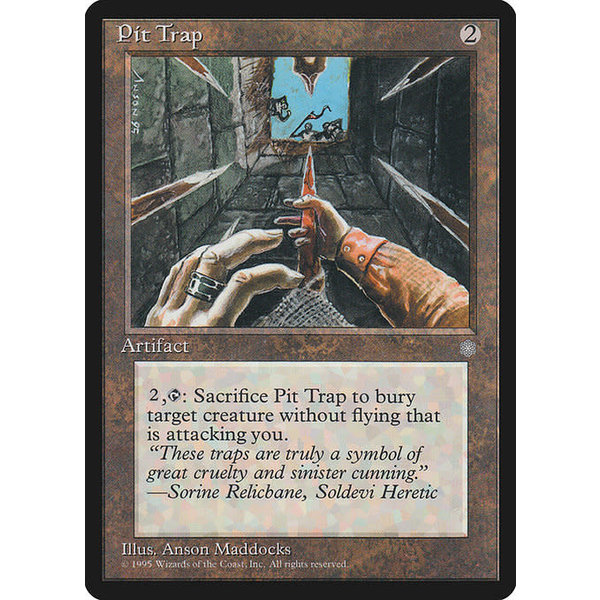 Magic: The Gathering Pit Trap (333) Lightly Played