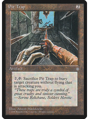 Magic: The Gathering Pit Trap (333) Moderately Played
