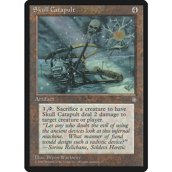 Magic: The Gathering Skull Catapult (336) Moderately Played