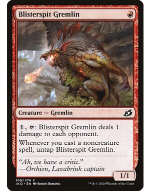Magic: The Gathering Blisterspit Gremlin (108) Lightly Played