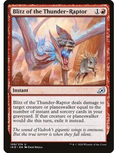 Magic: The Gathering Blitz of the Thunder-Raptor (109) Lightly Played
