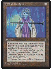Magic: The Gathering Staff of the Ages (340) Moderately Played