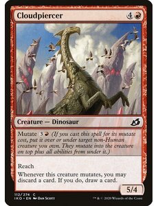 Magic: The Gathering Cloudpiercer (112) Lightly Played Foil