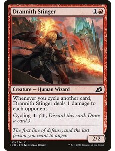 Magic: The Gathering Drannith Stinger (113) Lightly Played