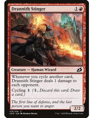 Magic: The Gathering Drannith Stinger (113) Lightly Played