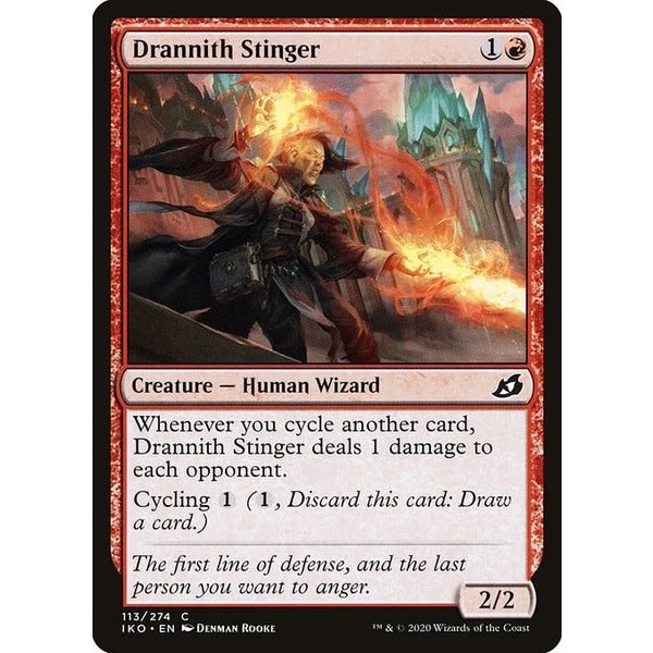 Magic: The Gathering Drannith Stinger (113) Lightly Played