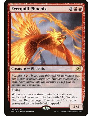 Magic: The Gathering Everquill Phoenix (114) Lightly Played Foil