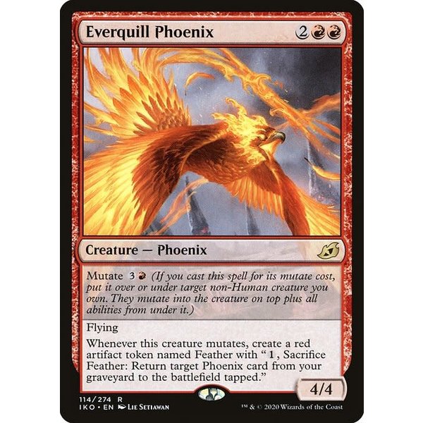 Magic: The Gathering Everquill Phoenix (114) Lightly Played