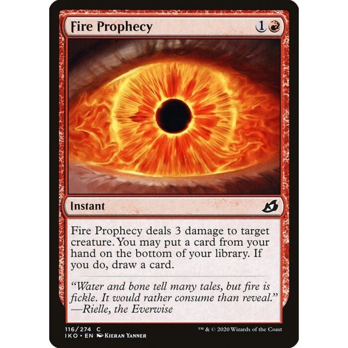 Magic: The Gathering Fire Prophecy (116) Lightly Played