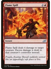 Magic: The Gathering Flame Spill (117) Lightly Played Foil
