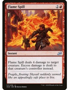 Magic: The Gathering Flame Spill (117) Lightly Played