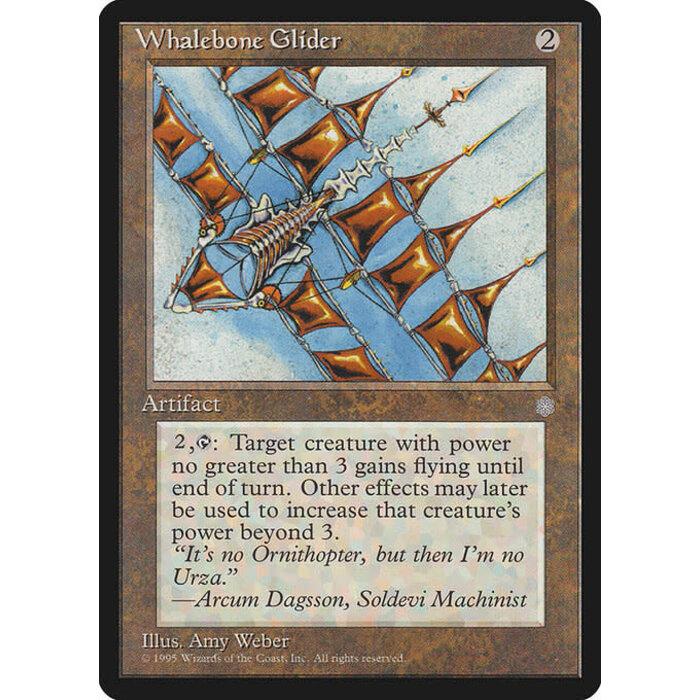 Magic: The Gathering Whalebone Glider (349) Lightly Played