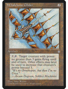 Magic: The Gathering Whalebone Glider (349) Moderately Played