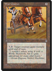 Magic: The Gathering War Chariot (348) Moderately Played