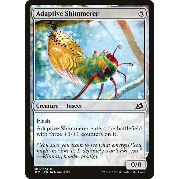 Magic: The Gathering Adaptive Shimmerer (001) Lightly Played