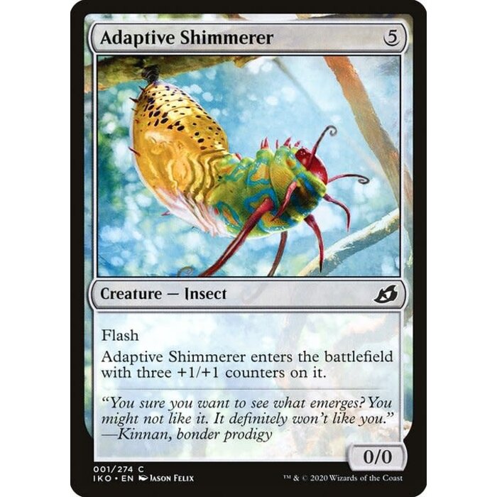 Magic: The Gathering Adaptive Shimmerer (001) Lightly Played