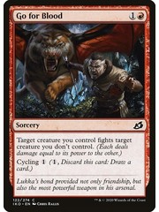 Magic: The Gathering Go for Blood (122) Lightly Played
