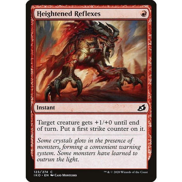 Magic: The Gathering Heightened Reflexes (123) Lightly Played Foil