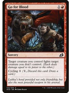 Magic: The Gathering Go for Blood (122) Lightly Played Foil
