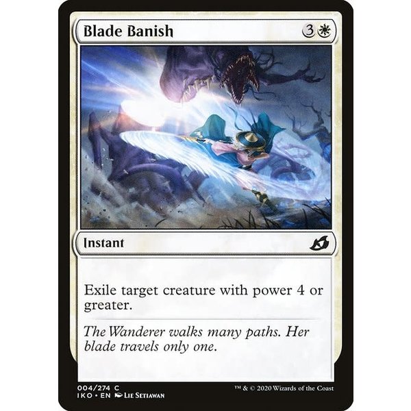 Magic: The Gathering Blade Banish (004) Lightly Played Foil