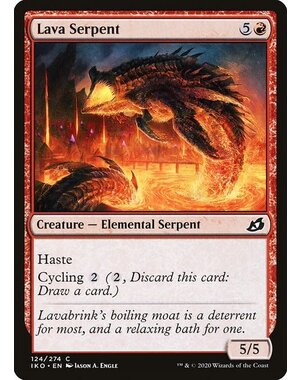 Magic: The Gathering Lava Serpent (124) Lightly Played