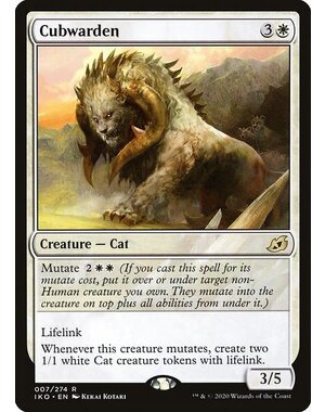 Magic: The Gathering Cubwarden (007) Lightly Played Foil